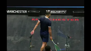 Pro Squash: Manchester Open 2024 - Final point Soliman vs. Dessouky -- Is the decision correct?
