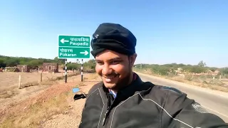 Ep 6 | Jodhpur to Jaisalmer via POKHRAN on Classic 350 | Rajasthan Winter Ride