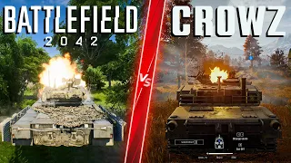 Battlefield 2042 vs CROWZ - Direct Comparison! Attention to Detail & Graphics! PC ULTRA 4K