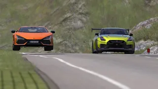 Tuned Nissan GT-R  vs Lamborghini Revuelto vs Tuned BMW X3M X-Drive vs Cadillac CT5-V Black Wing