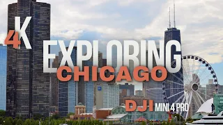 Chicago Skyline Spectacular | 4K Drone Footage | Mini 4 Pro Adventures