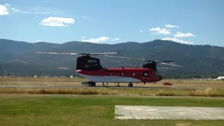 CH-47D Chinook Start-up & Take-off