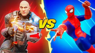 THE ROCK vs SPIDER-MAN (Mythic 1v1)