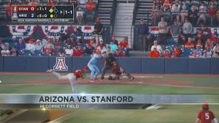 Arizona Baseball beats Stanford behind Candiotti complete game shutout