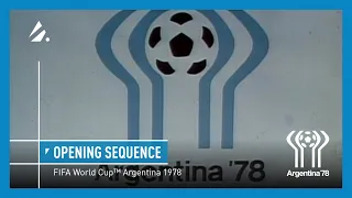 FIFA World Cup 1978 - Broadcast Opening Sequence