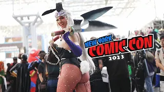 FINALLY 4K! NEW YORK COMIC CON 2023 COSPLAY HIGHLIGHT MUSIC VIDEO NYCC HAPPY HALLOWEEN!