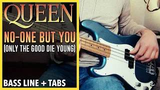 Queen - No-One But You /// BASS LINE [Play Along Tabs]