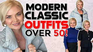 Fashion Over 50:  Modern Classic Outfits!