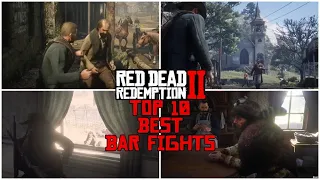 Top 10 Best Bar (Fight) Random Encounters in Red Dead Redemption 2