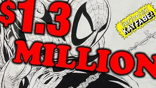What does $1.3 million of Todd McFarlane art look like?