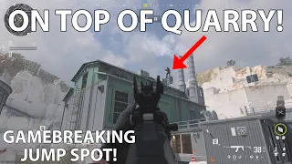 How to Get on TOP of QUARRY! (MW3)