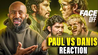 LOGAN PAUL vs DILLON DANIS FACEOFF REACTION | Demetrious Johnson