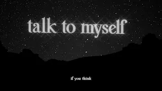 Nessa Barrett - talk to myself (official lyric video)