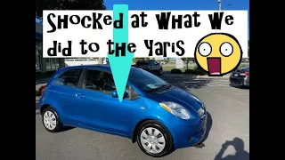 How To Change  Shock absorber TOYOTA Yaris Strut change DIY