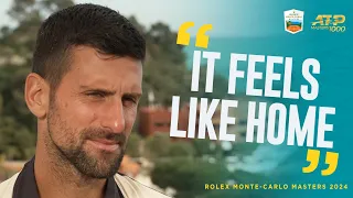 Novak Djokovic On Clay Swing & Sinner "Best Player In The World" | 2024 Rolex Monte-Carlo Masters