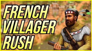 The Ultimate Rush: The French Villager Rush [AOE3]