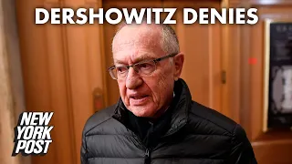 Alan Dershowitz defends himself after name surfaces in Maxwell, Epstein documents | New York Post