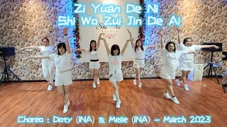 Zi Yuan De Ni Shi Wo Zui Jin De Ai - Choreo: Doty (INA) & Melie (INA) - March 2023 #pldc_riau