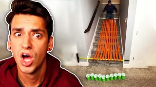 Reacting To The Most SATISFYING Trick Shots!
