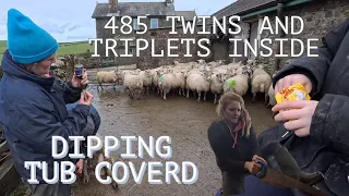 Dipping Tub coverd, 485 twins and triplets inside