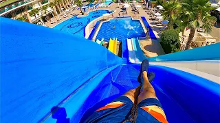 Triple Race Water Slide at Crystal Waterworld Resort & SPA