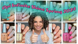 New Opi "Your Way" Spring 2024 Inifinite Shine Collection | Review with lots of comparisons!