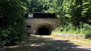 Biking Abandoned PA Turnpike