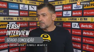 Sérgio Conceição: "Jogamos às vezes mais do que contra 11"