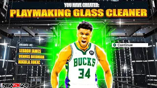 This 2K20 “PLAYMAKING GLASSCLEANER” BUILD is a MONSTER🔥🔥🔥 NBA 2K24 BEST BUILD!