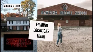 STRANGER THINGS FILM LOCATION TOUR: Atlanta, Georgia