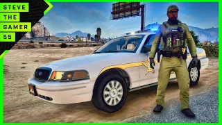 GTA 5 Mod Sheriff Monday Patrol| GTA 5 Lspdfr Mod|