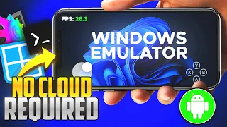 🔥Top 5 WINDOWS Emulator For ANDORID | Play PC Games Without CLOUD GAMING!