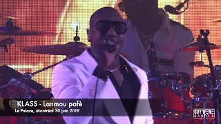 Lanmou Pafè - KLASS LIVE @ Le Palace Montréal 30 juin 2019