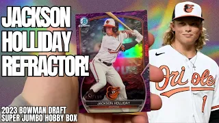 THE HUNT FOR PAUL SKENES AND MAX CLARK!! 🃏 2023 Bowman Draft Super Jumbo Hobby Box | Card Curiosity