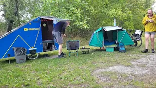 Live erwischt "Wildcampen" im Naturschutzgebiet, Fahrt zum FaWoWa Treffen