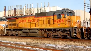 29 Locomotives in 3.5 minutes!  Power Moves with UP and BNSF