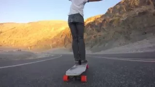 Longboarding Death Valley