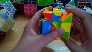Сборка закрученного кубика 3х3 (Twisty cube или скрученный куб)