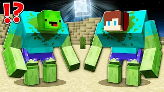 How Mikey and JJ became a MUTANT ZOMBIES ? - Minecraft (Maizen)