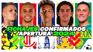 KEYLOR NAVAS a LEON ¡ACEVEDO a TIGRES! JHONDER CADIZ al PACHUCA ☑ FICHAJES LIGA MX 2024