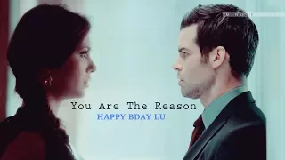●AU || Elena & Elijah || You are the Reason [ HBD LU ]
