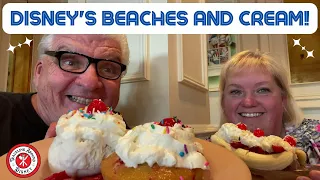 Disney's Beaches and Cream Soda for Lunch and Ice Cream | Disney Dining Review
