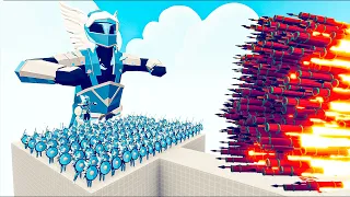 100x KRO KNIGHTS + 1x GIANT vs EVERY GODS - Totally Accurate Battle Simulator TABS