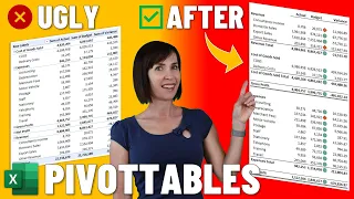 12 Pro PivotTable Formatting Tricks = No more UGLY PivotTables!