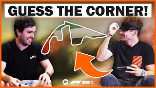 Can Charles Leclerc guess the F1 corner WITHOUT seeing?