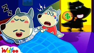 Daddy, Wake Up! Stranger in The House | Stranger Danger | Kids Safety Cartoon 🤩 Wolfoo Kids Cartoon