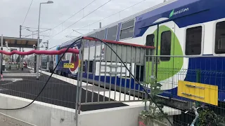 Arrivée de ma 223A en UM à Franconville - Le Plessis Bouchard en direction de Pontoise (NARA)