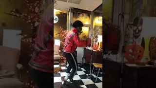 Mario Michael Jackson Famous Fido Thriller Zombie Dance