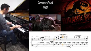 John Williams - "Welcome to Jurassic Park" -  Piano Cover