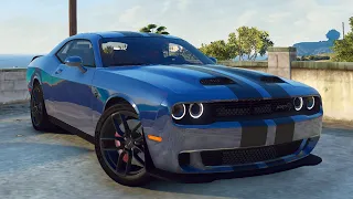 Challenger Hellcat Redeye First Person Drive | GTA V Real Life Cars